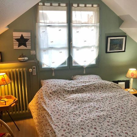 Chambre Double Avec Salle De Bain Privative Auxerre Luaran gambar